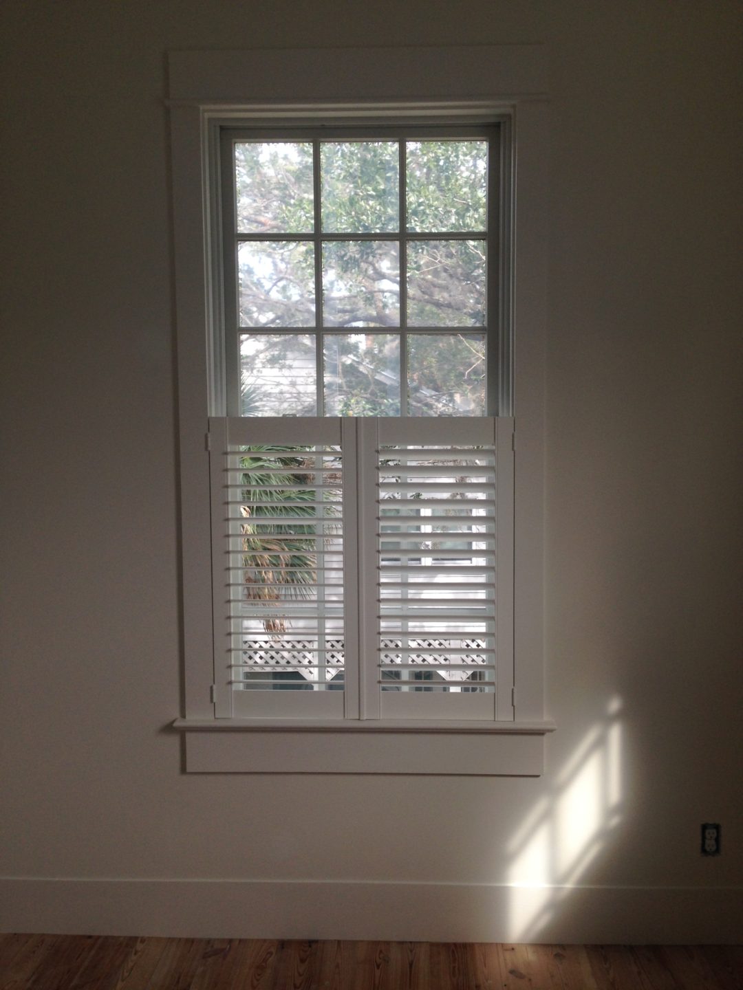 Cafe Shutters The Best of Both Worlds SweetGrass Shades